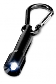 Metal Light Carabiner Black;10418200