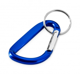 Carabiner keychain blue;11808501