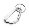 Carabiner keychain silver; cod produs : 11808502