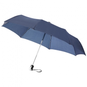 21.5\" 3-Section auto open and close umbrella;19547939