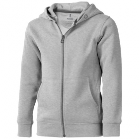 Arora hooded full zip kids sweater;3821396