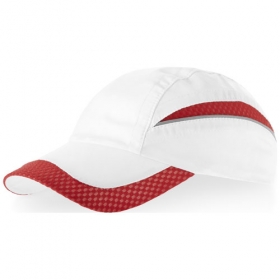 Qualifier 6 panel mesh cap;11101100