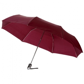21.5\" 3-Section auto open and close umbrella;10901603