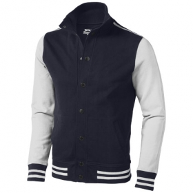 Varsity sweat jacket;3323149