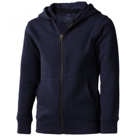 Arora hooded full zip kids sweater;3821349