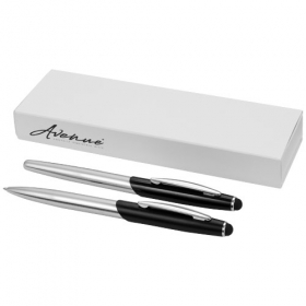 Geneva stylus ballpoint pen & rollerball pen gift set | 10667000