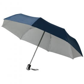 21.5\" 3-Section auto open and close umbrella;10901606