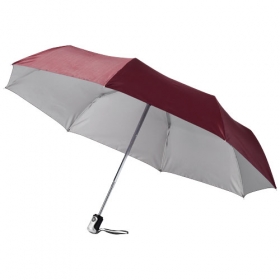 21.5\" 3-Section auto open and close umbrella;10901607