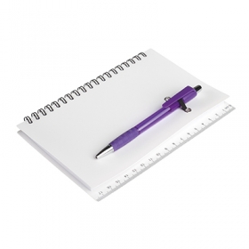 Ruler plastic notebook | 13185.10