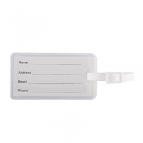 Full colour imprint luggage tag | 45075.10