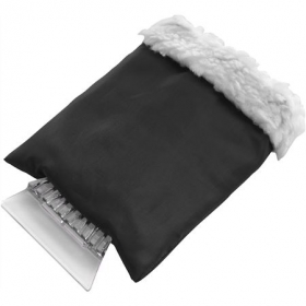 Ice scraper in fleece glove.;5817-01