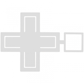 Suport â€Crossâ€ pentru telefon mobil;2346006