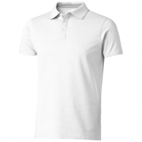 Hacker Polo,White,XL;3309601