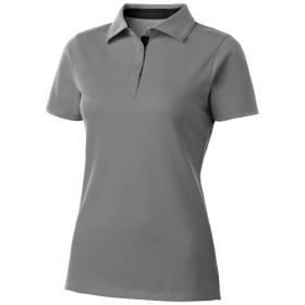 Hacker ladies Polo,GREY,XL;3309790