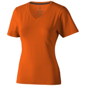 Kawartha Vneck ls Tee,orng,XL;3801733