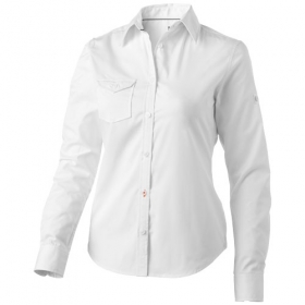 Nunavut ladies shirt,WHITE,XL;3816701