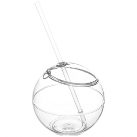 Fiesta ball & straw - clear | 10034006