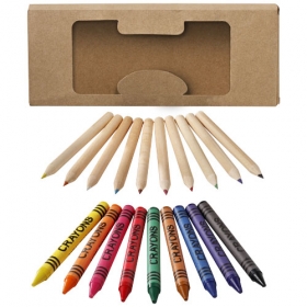 19 piece pencil and crayon set | 10678800