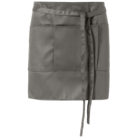 Lega short apron - light grey;11205106
