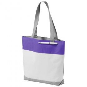 Great white conv. tote Purple;12010004