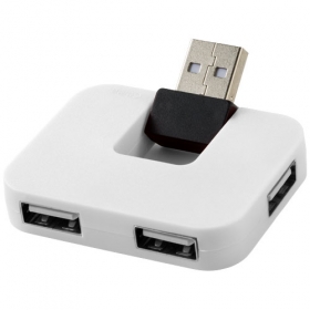 Gaia 4-port USB hub - WH;12359801
