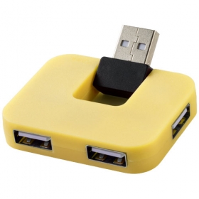 Gaia 4-port USB hub - YW | 12359805