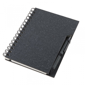 Coloured eco notebook with pen | 13186.30