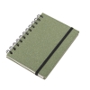 Coloured mini eco notebook with elastic; cod produs : 13187.60