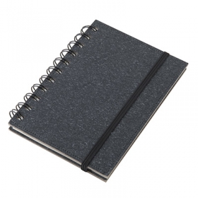 Coloured mini eco notebook with elastic;13187.30