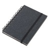 Coloured mini eco notebook with elastic; cod produs : 13187.30