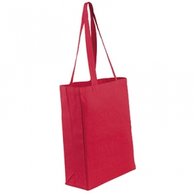 Gusseted cotton tote;74161.20