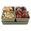 Bamboo fibre 4 piece snacks set; cod produs : 85030.62