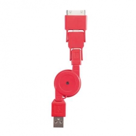 Universal charging cable red;P302.034
