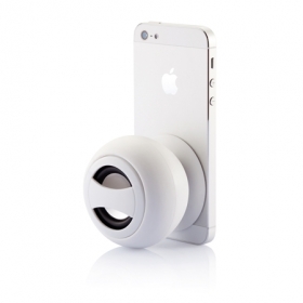 Sticky bluetooth speaker white;P326.123