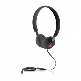 Headphone with mic black;P326.411