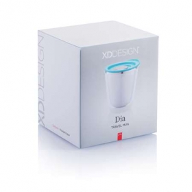 Dia travel mug blue;P432.025