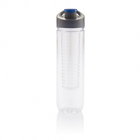 Water bottle with infuser blue | P436.055