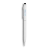 Thin metal stylus pen silver; cod produs : P610.622