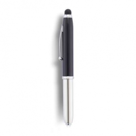 3 in 1 pen with led black;P610.951