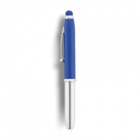 3 in 1 pen with led  blue;P610.955