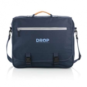 Congress bag with adjustable zipper navy;P729.065