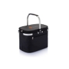 Foldable picnic basket black; cod produs : P733.321