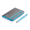 A6 notebook with touch pen blue; cod produs : P773.915