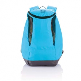 Backpack with sport shoe compartment blue;P775.300