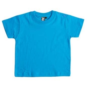 Tricou cu mÃ¢necÄƒ scurtÄƒ special pentru bebeluÈ™i, confecÈ›ionat din material neted È™i finisare compactatÄƒ, guler rotund È™i prindere pe umÄƒr cu capse, cu mÄƒrimi de la 6 luni la 18 luni.;6564_12