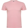 Tricou cu mÃ¢necÄƒ scurtÄƒ È™i guler rotund dublu, confecÈ›ionat din material fÄƒrÄƒ cusÄƒturi pentru adulÈ›i È™i cusÄƒturi laterale pentru copii.; cod produs : 6555_48