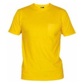 Tricou cu mÃ¢necÄƒ scurtÄƒ È™i la baza gÃ¢tului cu 4 straturi. BandÄƒ Ã®ntÄƒritÄƒ pentru acoperirea cusÄƒturii la guler È™i umeri, cusÄƒturi laterale È™i buzunar Ã®n faÈ›Äƒ.;6523_03