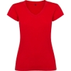 Tricou cu mÃ¢necÄƒ scurtÄƒ damÄƒ cu anchior È™i finisaj cu garniturÄƒ canelatÄƒ. CroialÄƒ cambratÄƒ È™i cu cusÄƒturi laterale.; cod produs : 6646_60