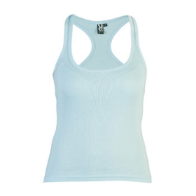 Tricou cambrat, cu rÄƒscroiala mÃ¢necii È™i decolteu cu garniturÄƒ latÄƒ È™i rÄƒsucitÄƒ. Spate tip Ã®notÄƒtor È™i cu cusÄƒturi laterale.;6517_10