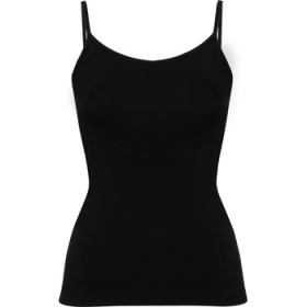 BluzÄƒ damÄƒ cu bretele subÈ›iri. Detaliu la clemele de plastic pentru bretele. CroialÄƒ cambratÄƒ, cu cusÄƒturi laterale.;6552_02